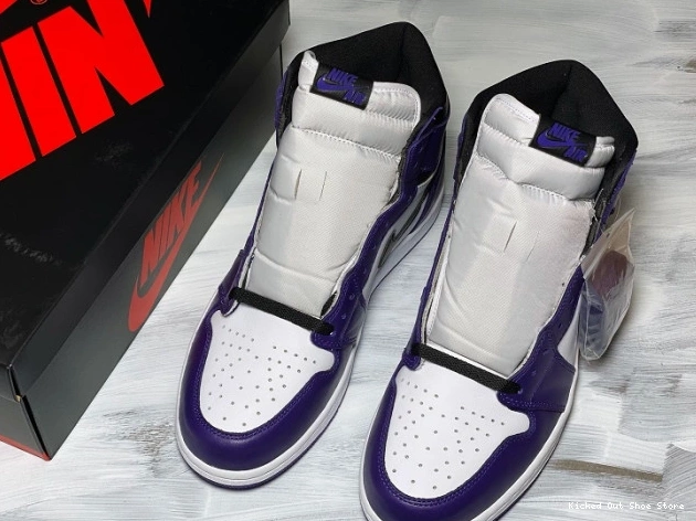 Kick Theory 1 Air Jordan Court OG 555088-500 High Purple 0812